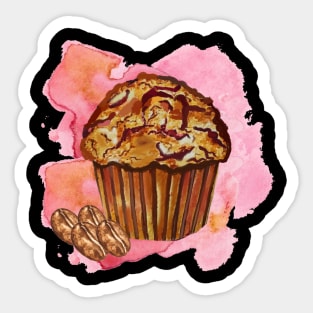 Coffee Beans and Muffin Sticker